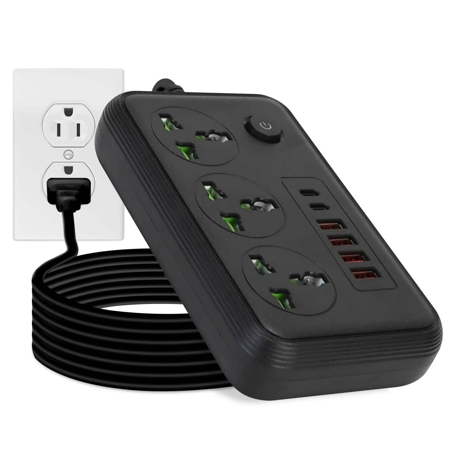 Power Strip with 5.9ft Extension DailySale