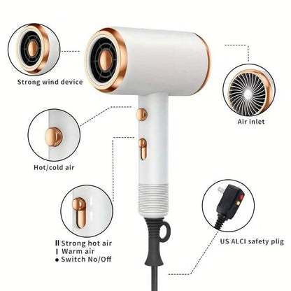 Powerful Ionic Hair Dryer with Diffuser DailySale