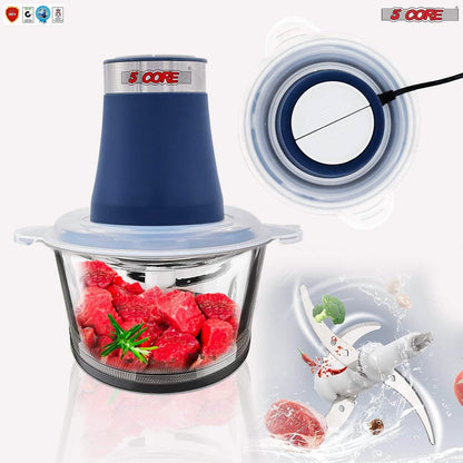 Premium Electric Meat Grinder Food Processor and 4 Titanium Blades DailySale
