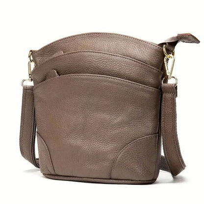 Premium Genuine Cowhide Leather Crossbody Bag DailySale