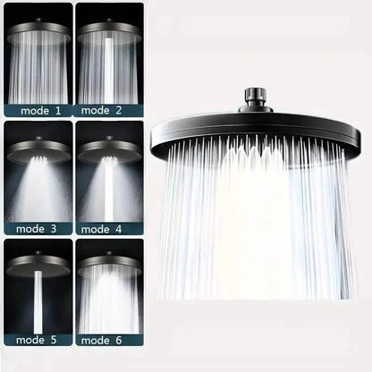 Premium High-pressure Shower Head - Top Spray, Wide Coverage, Lotus Design DailySale