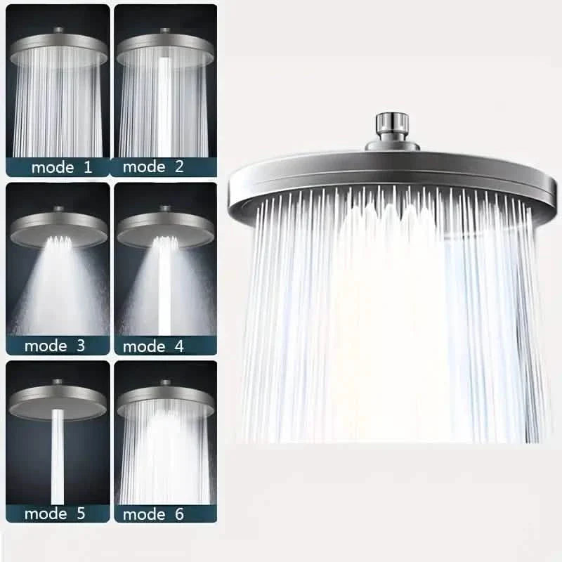 Premium High-pressure Shower Head - Top Spray, Wide Coverage, Lotus Design DailySale