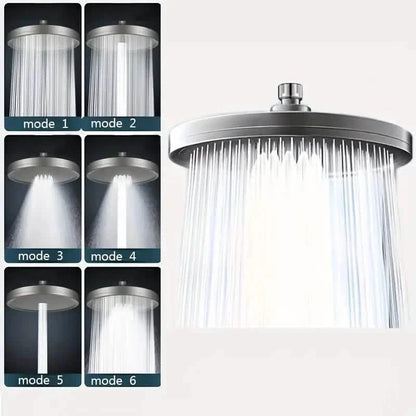 Premium High-pressure Shower Head - Top Spray, Wide Coverage, Lotus Design DailySale