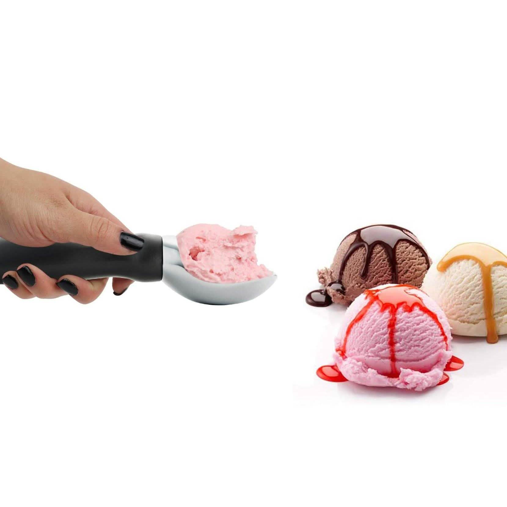 Premium Ice-Cream Scooper with Comfortable Grip Handle DailySale