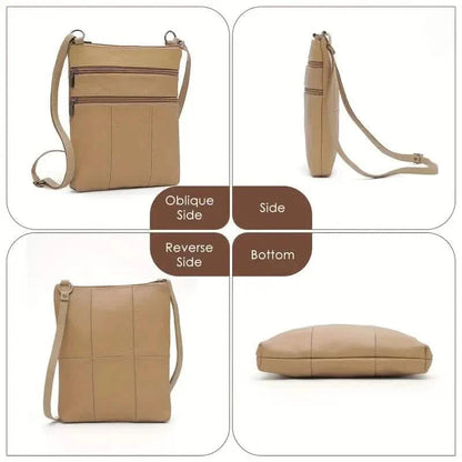 Premium Leather Organizer Purse Women's Handbag Travel Bag DailySale