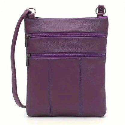 Premium Leather Organizer Purse Women's Handbag Travel Bag DailySale