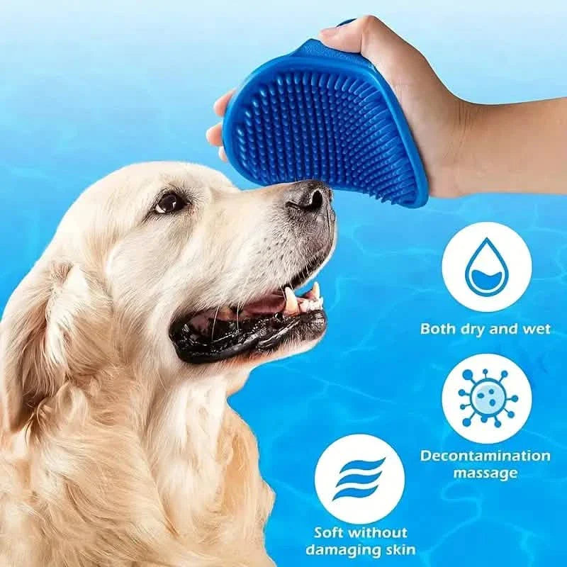 Premium Pet Grooming Brush with Adjustable Ring Handle DailySale