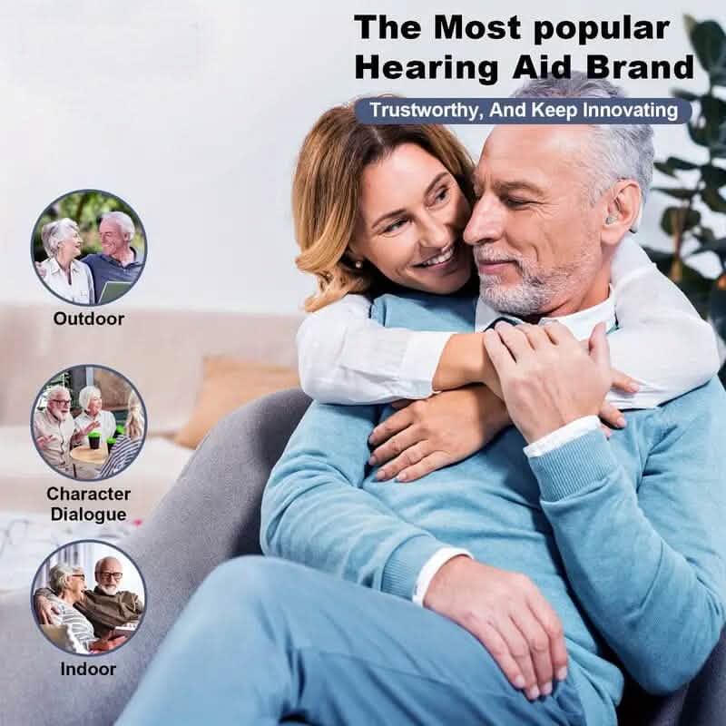 Premium Rechargeable Hearing Aids for Seniors DailySale