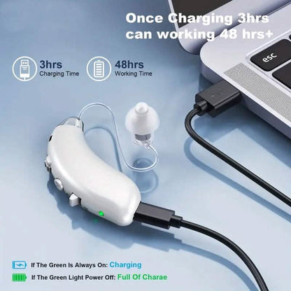 Premium Rechargeable Hearing Aids for Seniors DailySale