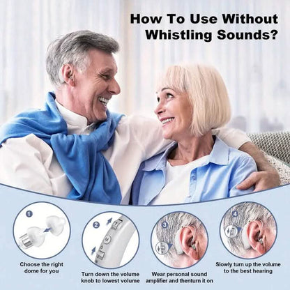 Premium Rechargeable Hearing Aids for Seniors DailySale