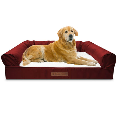 Premium Sofa-Style Orthopedic Pet Bed DailySale