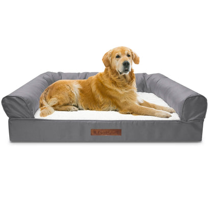 Premium Sofa-Style Orthopedic Pet Bed DailySale