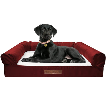 Premium Sofa-Style Orthopedic Pet Bed DailySale