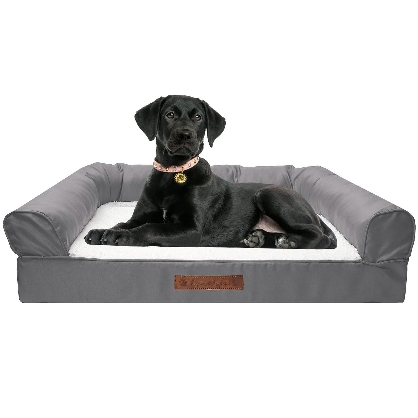 Premium Sofa-Style Orthopedic Pet Bed DailySale
