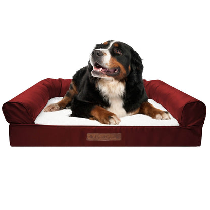 Premium Sofa-Style Orthopedic Pet Bed DailySale