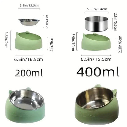 Premium Stainless Steel Cat & Dog Bowls - Non Slip Base for Food & Water DailySale