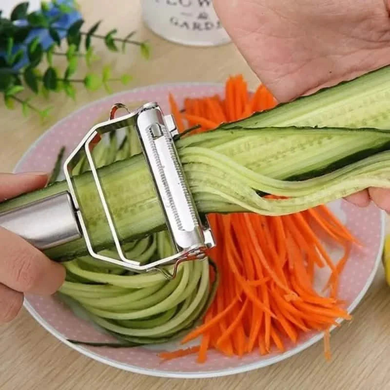 Premium Stainless Steel Vegetable Grater & Peeler DailySale