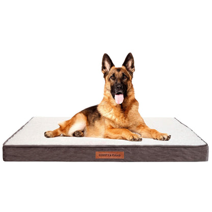 Premium Suede Velvet Orthopedic Dog Bed DailySale