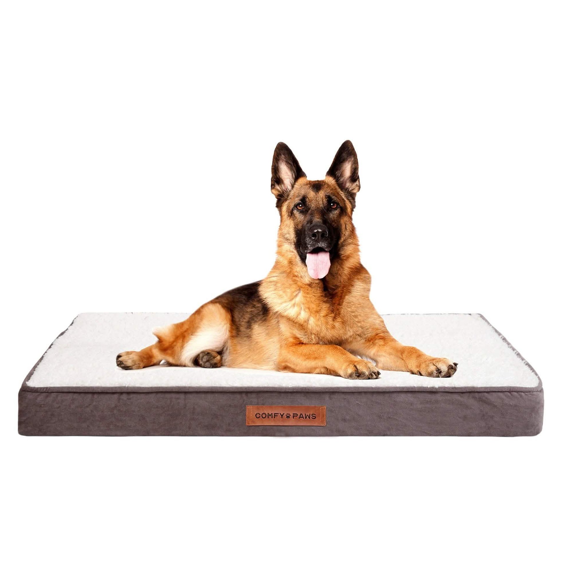 Premium Suede Velvet Orthopedic Dog Bed DailySale