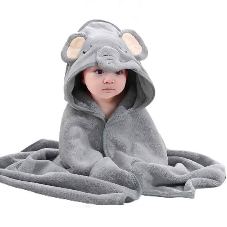 Premium Ultra-Soft Hooded Baby Towels DailySale