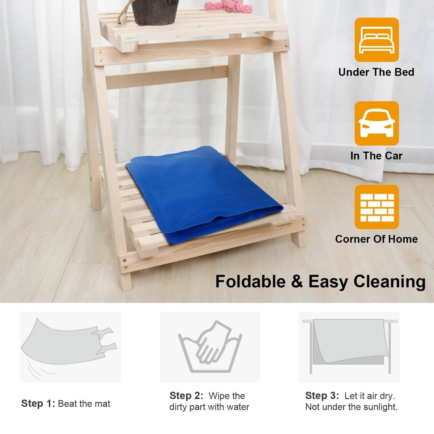 Pressure Activated Pet Gel Self Cooling Mat Pad DailySale