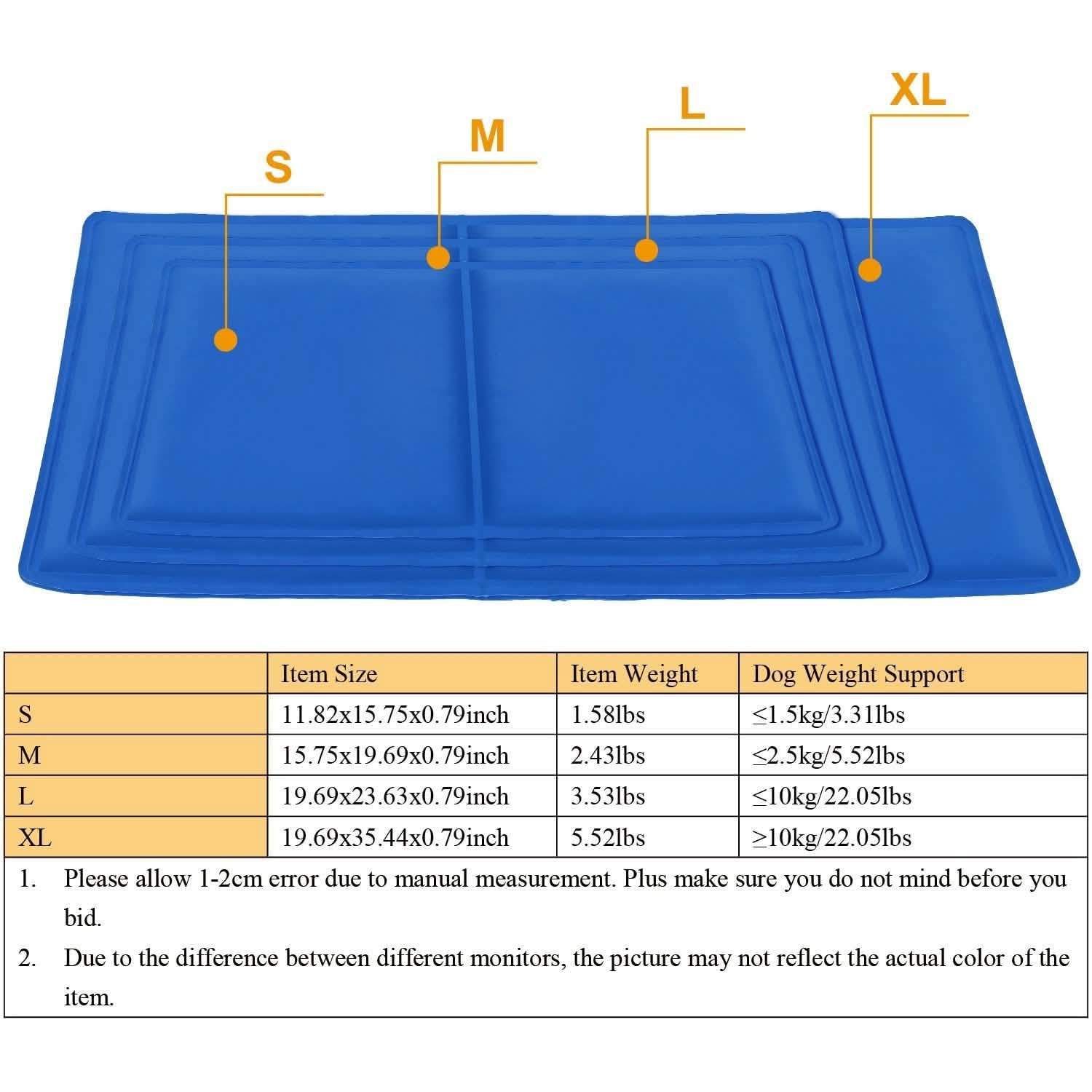 Pressure Activated Pet Gel Self Cooling Mat Pad DailySale