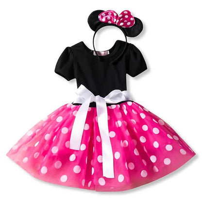Princess Mouse Polka Dots Cartoon Cute Dress DailySale