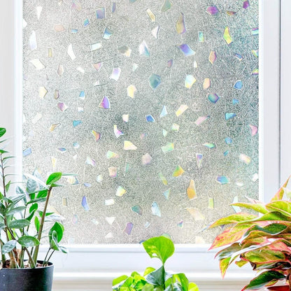 Privacy Window Film Sun Blocking Non-Adhesive Anti UV Window Sticker - Assorted Styles DailySale