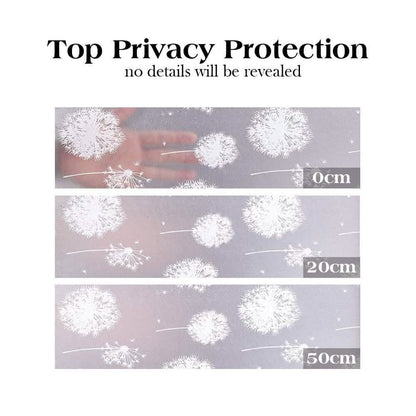 Privacy Window Film Sun Blocking Non-Adhesive Anti UV Window Sticker - Assorted Styles DailySale