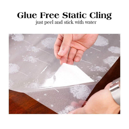 Privacy Window Film Sun Blocking Non-Adhesive Anti UV Window Sticker - Assorted Styles DailySale