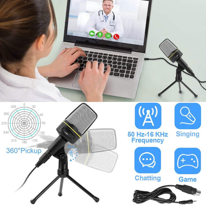 Pro Condenser Microphone with Tripod DailySale