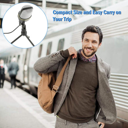 Pro Condenser Microphone with Tripod DailySale