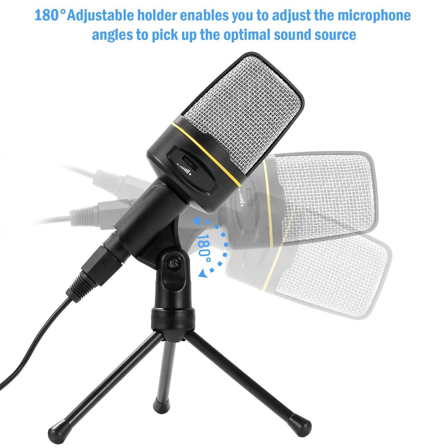 Pro Condenser Microphone with Tripod DailySale