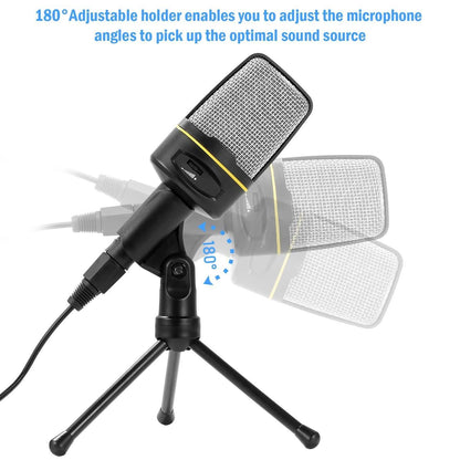 Pro Condenser Microphone with Tripod DailySale