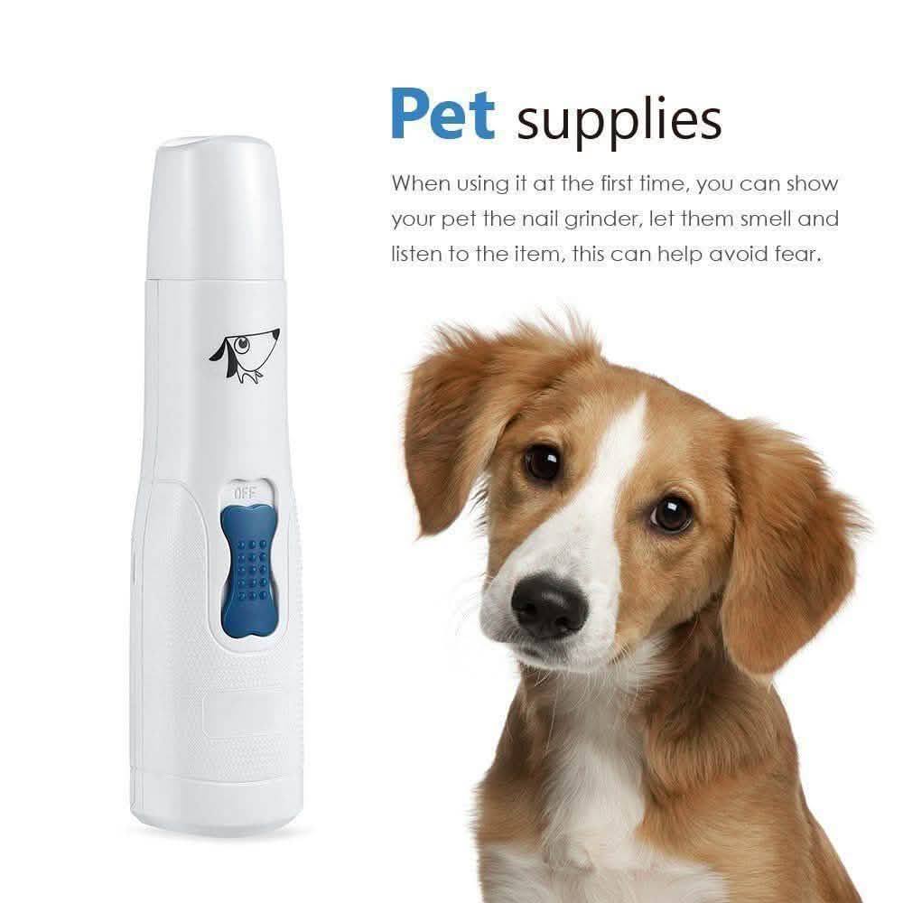 Pro Pet Dog Cat Nail Trimmer Grooming Tool Grinder Electric Clipper Kit DailySale