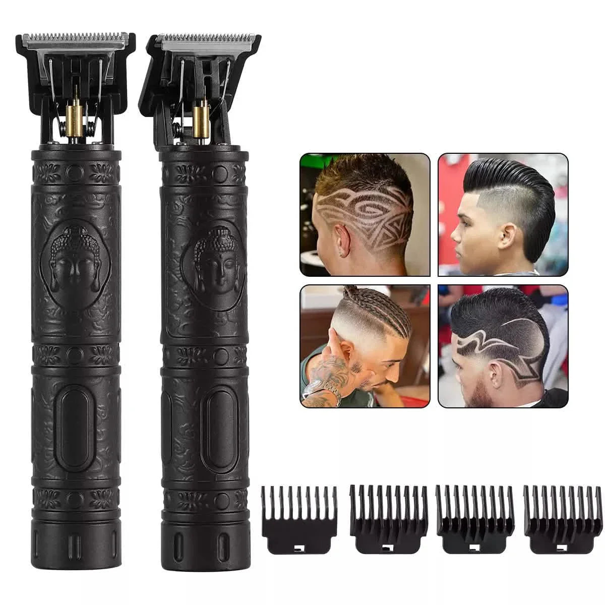 Pro Zero Gapped Cordless T-Outliner Hair Clipper Electric Trimmer Kit Wireless DailySale