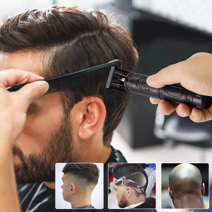 Pro Zero Gapped Cordless T-Outliner Hair Clipper Electric Trimmer Kit Wireless DailySale