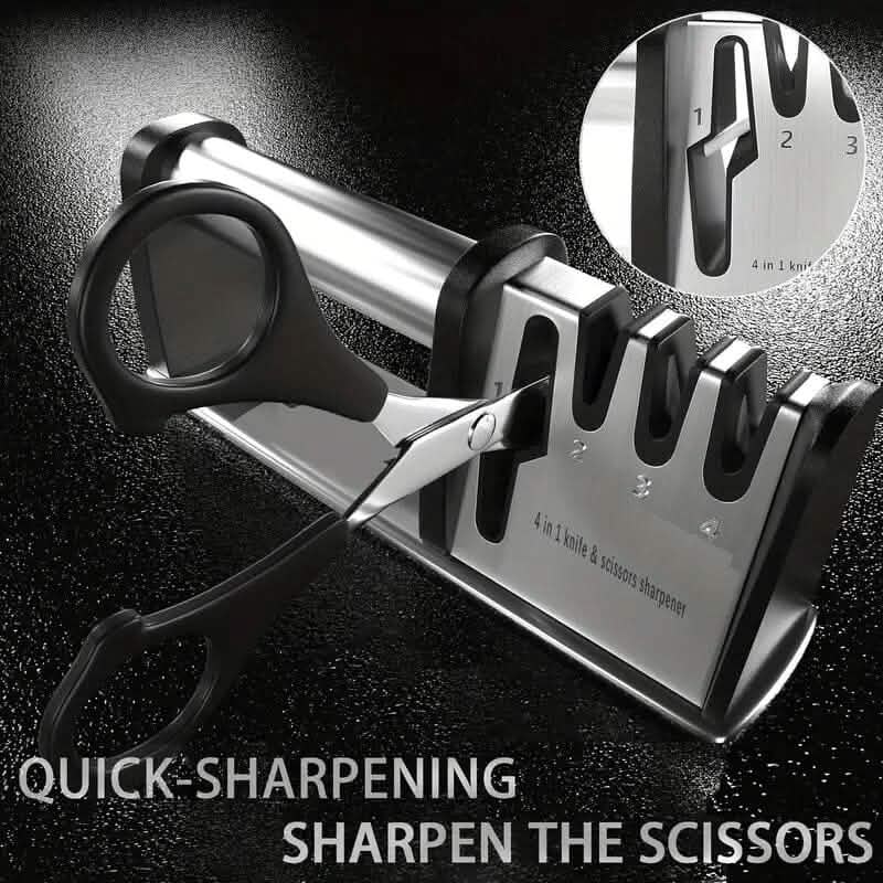 Professional 4-Stage Knife Sharpener Tool DailySale