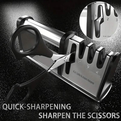 Professional 4-Stage Knife Sharpener Tool DailySale