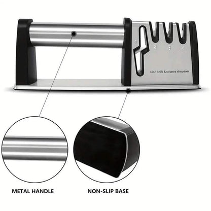 Professional 4-Stage Knife Sharpener Tool DailySale
