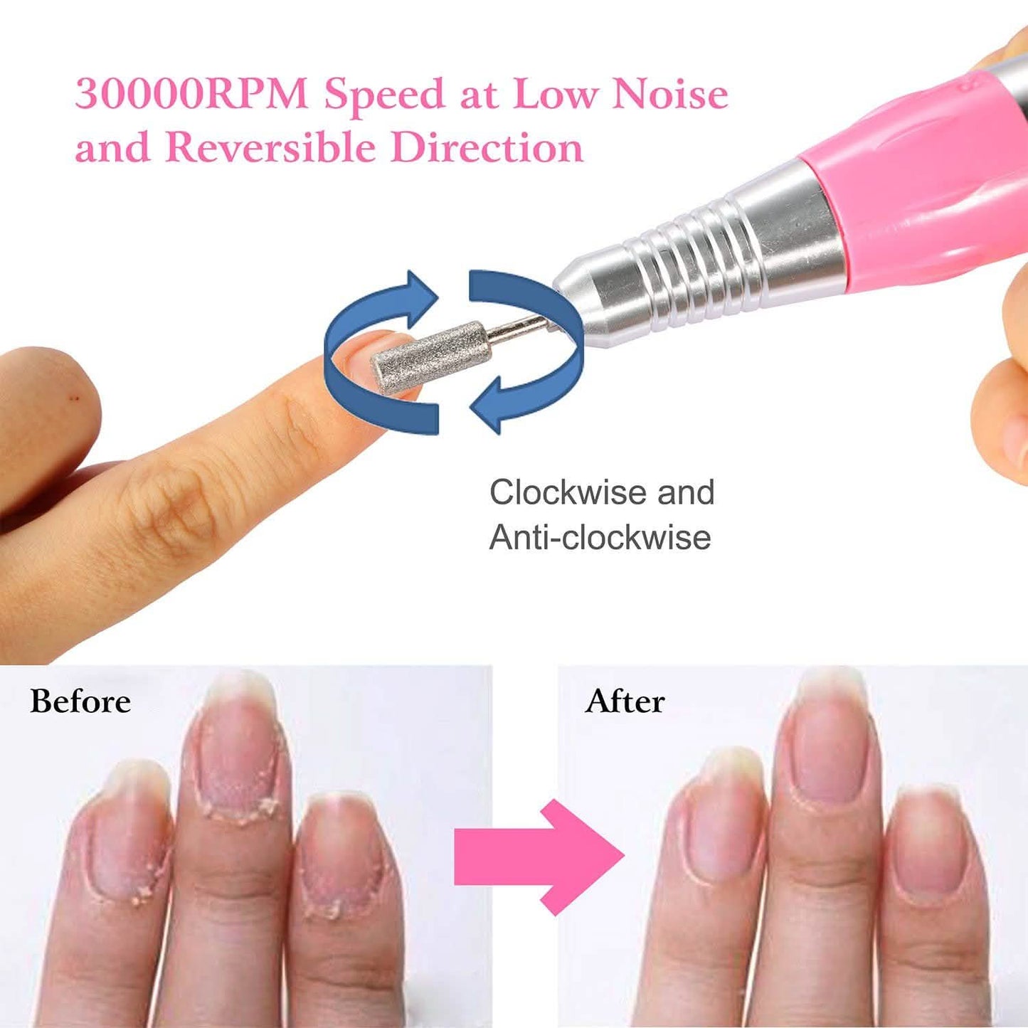 Professional Acrylic Nail Drill Machine DailySale