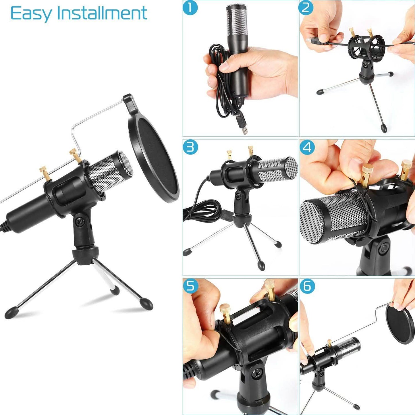 Professional Condenser Studio Recording Microphone DailySale