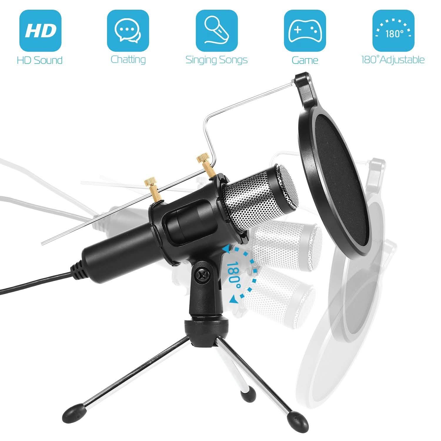 Professional Condenser Studio Recording Microphone DailySale