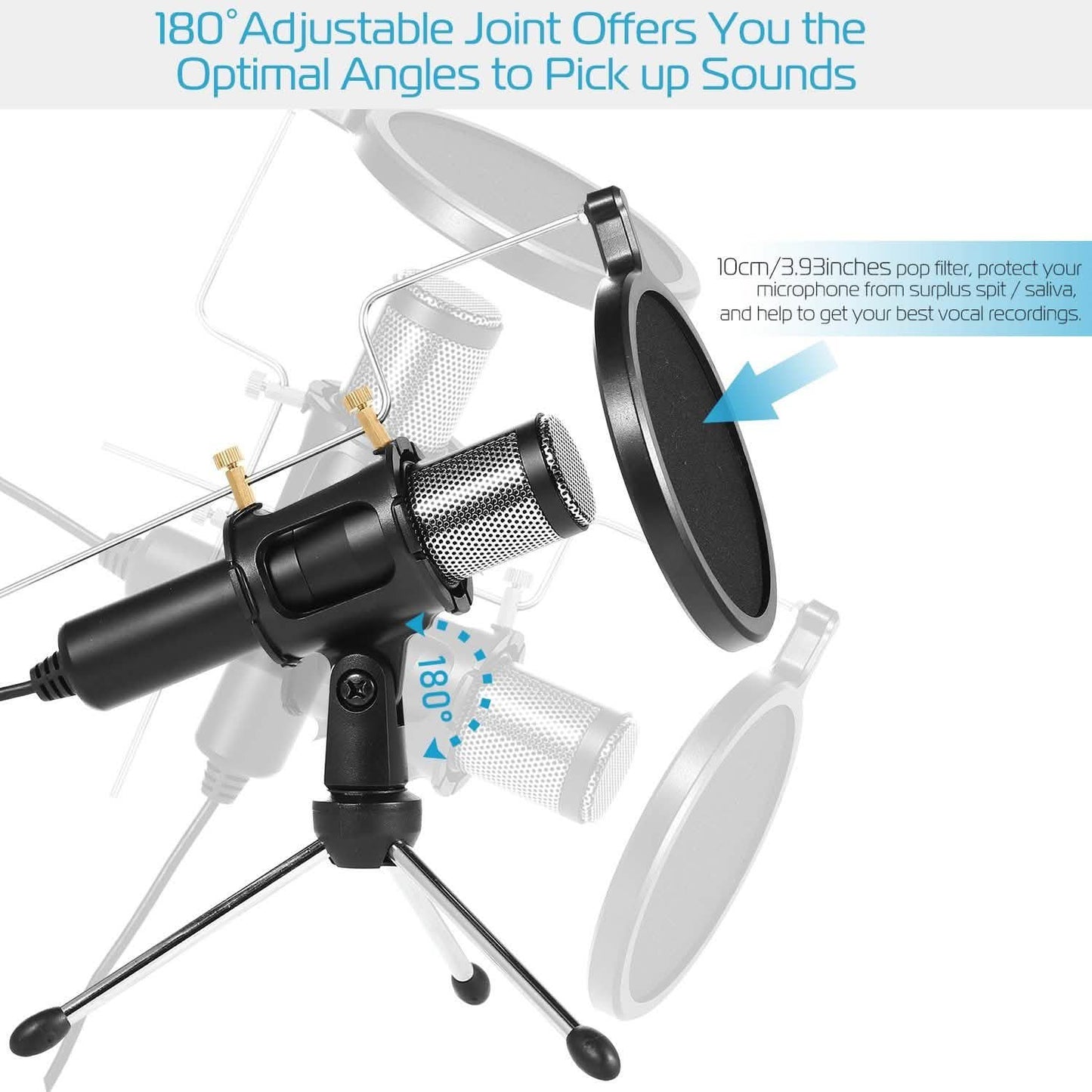 Professional Condenser Studio Recording Microphone DailySale