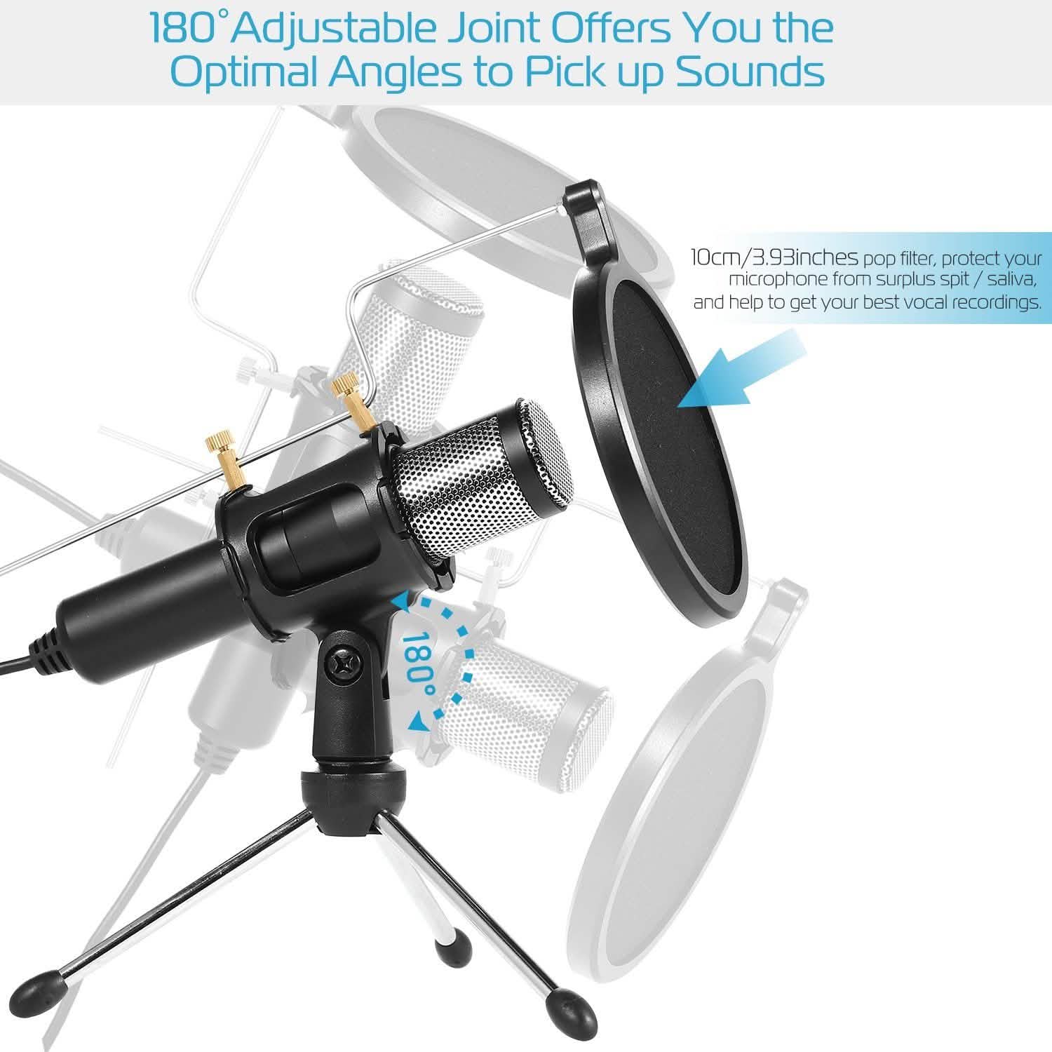 Professional Condenser Studio Recording Microphone DailySale