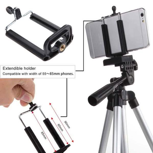 Professional Folding Camera Tripod Stand Holder for CellPhone DailySale