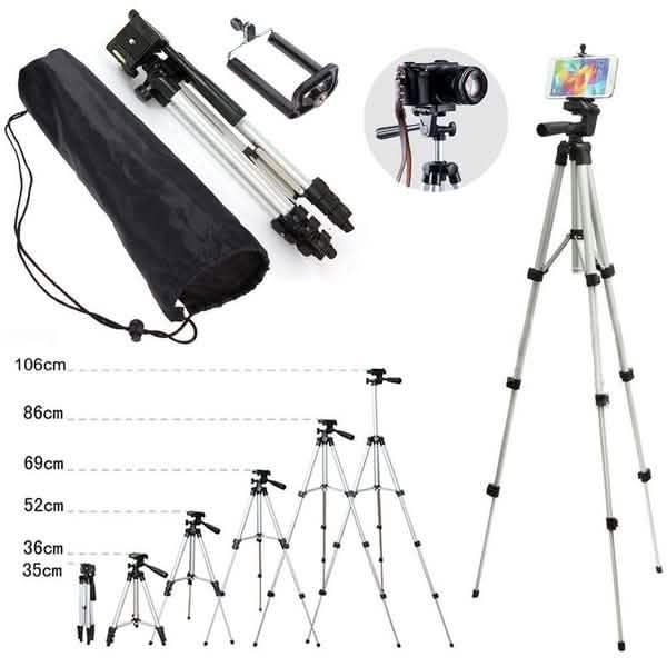 Professional Folding Camera Tripod Stand Holder for CellPhone DailySale
