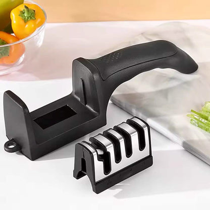 Professional Knife Sharpener 4 Stages Stone Tungsten Diamond Ceramic Tool DailySale