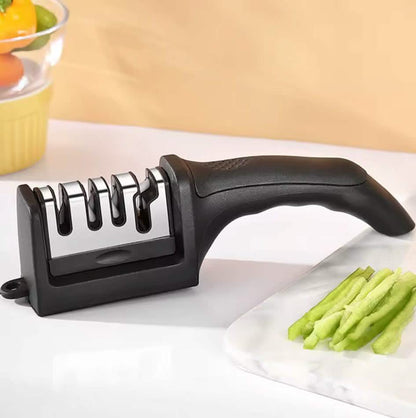 Professional Knife Sharpener 4 Stages Stone Tungsten Diamond Ceramic Tool DailySale