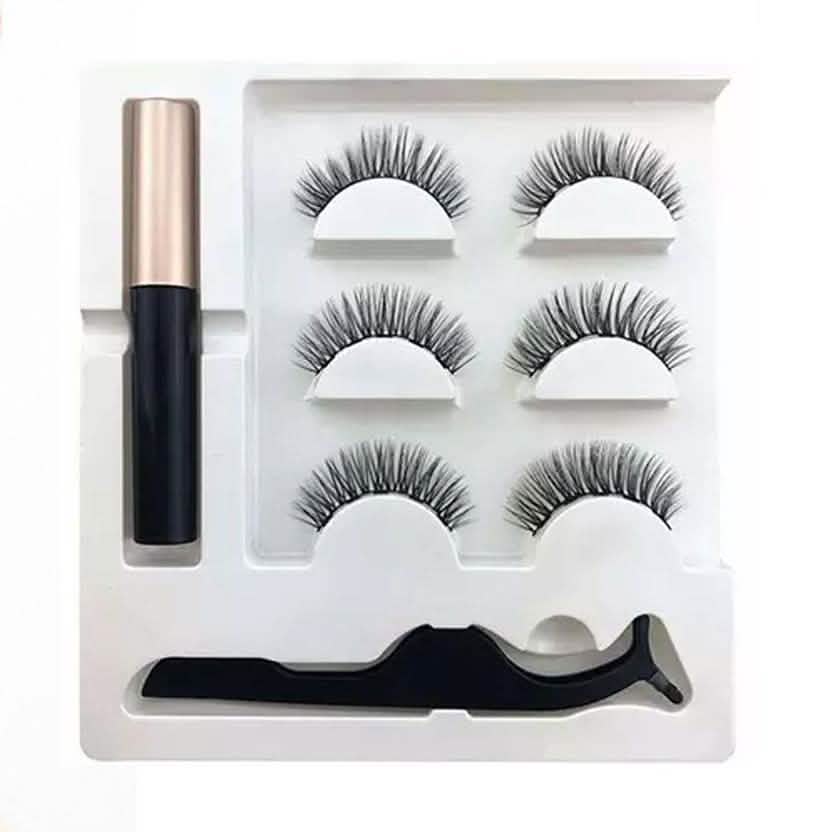 Professional Long Lasting Magnetic Eyeliner And Eyelash Kit DailySale